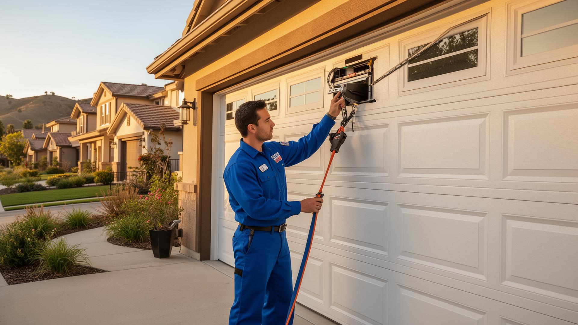 Professional garage door installation and repair service in Canyon Lake, CA